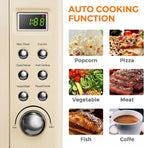 0.7Cu.ft Mini Microwave Countertop w/ 5 Micro Power, 700W