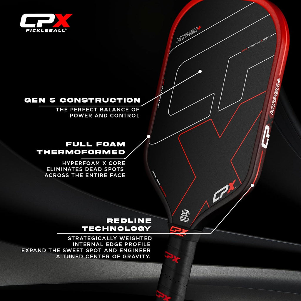 CPX Hyper+ Series Full Foam Professional Pickleball with Hyperfoam X Core™ Technology