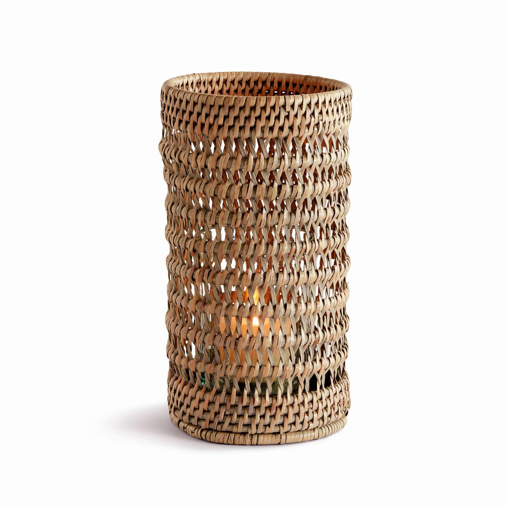 Napa Home & Garden Burma Rattan Hurricane Small Small Brown