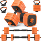 Rendpas Adjustable Dumbbell Set – Free Weights for Home Gym Workouts