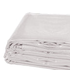 Heavy Duty Tarp, 12mil Thick PVC Vinyl, 10' x 12', White
