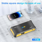 JIYHF Portable Power Bank with AC Outlet, 100W Portable Laptop Charger