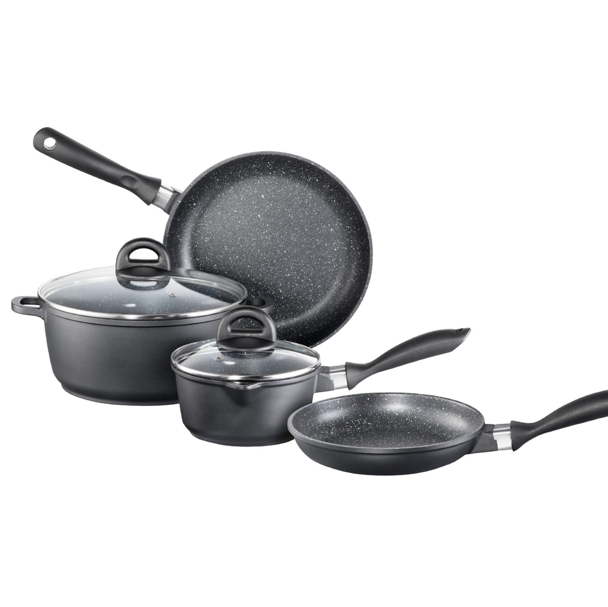 Cuisine::pro Stone Cookware Set, Non-Stick, Toxin-Free, 9 Piece