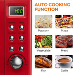 0.7Cu.ft Mini Microwave Countertop w/ 5 Micro Power, 700W