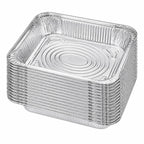 Half Size Deep Aluminum Pans, 13 x 10.5 x 2.5 In (100, Trays Only)