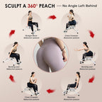 Hip Abductor Adductor Machine for Home Gym Inner/Outer Thigh Workout System