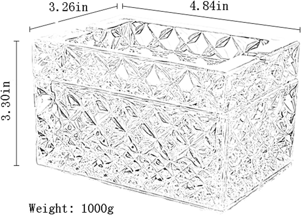 Ashtrays Fashion Crystal Ashtray Multi-function with Cover Dual-use Ashtray Household Living Room Coffee Table ash Tray(Clear)