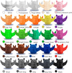 16Rolls PETG Filament Bundle Filament Bulk 1KG 1.75 mm Multicolor