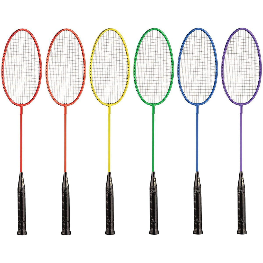 Champion Sports 26" Twin Shaft Badminton Racket with Nylon Coated Steel Strings