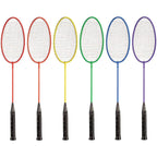 Champion Sports 26" Twin Shaft Badminton Racket with Nylon Coated Steel Strings