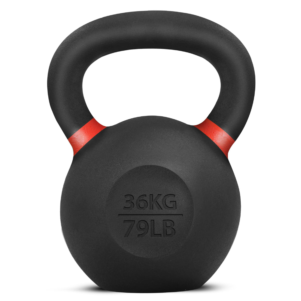 Yes4All Powder Coated Kettlebell, 9–88 lb Cast Iron Weights