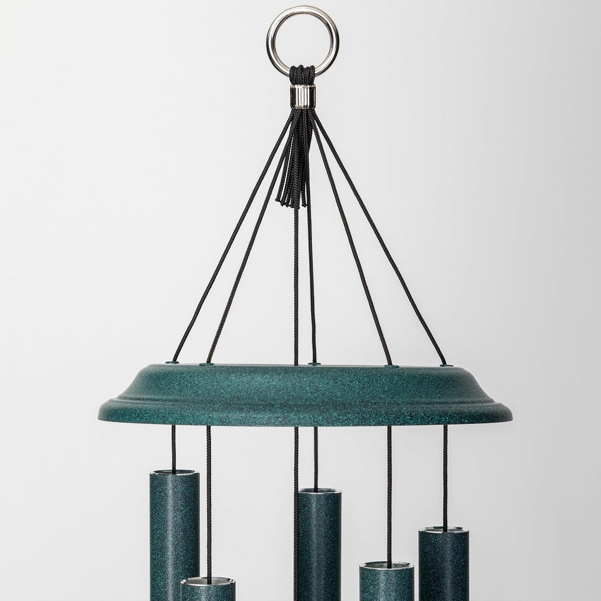 Shenandoah Melodies by Wind River - 29 inch Green Wind Chime for Patio, Backyard, Garden, and Outdoor décor (Aluminum Chime) Made in the USA