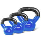 Yes4All Vinyl Kettlebells, Versatile Set