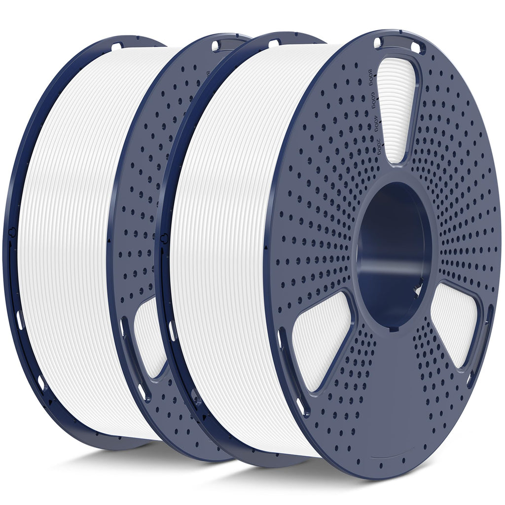 SUNLU PLA 3D Printer Filament, Black & White, 10-Pack, 10KG Total