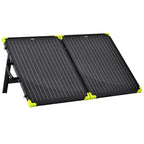 RICH SOLAR 100W Briefcase Solar Charging Kit Portable Solar Panel with 20A Charger Controller Built-in Robust Kickstand (100W+10A Controller)