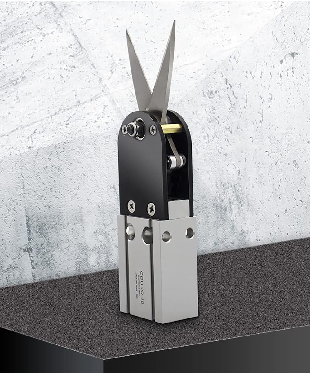 Pneumatic Air Nipper Shears, High Speed Industrial Automatic Air Cutter For Fabrics Ear Mask Elastic Rope Plastic Metal Sheet (K25)