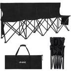 1MORE Folding Bench, Portable Foldable Sideline Bench for Team with Carry Bag