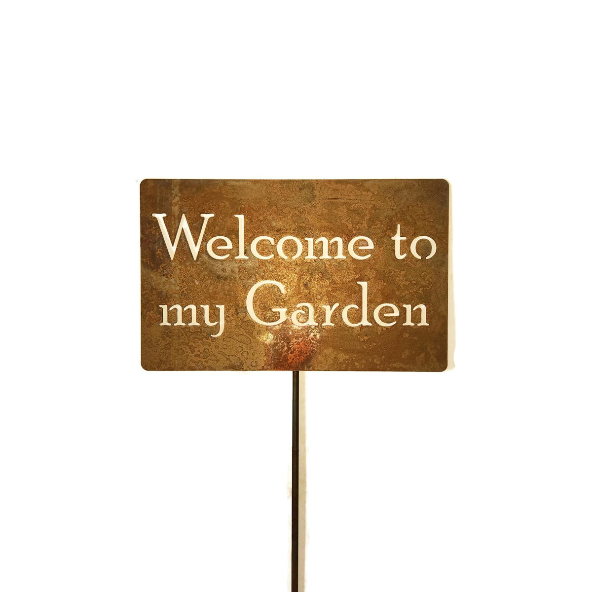 Funny Garden Stake 20 to 33 Inches Tall (Now Grow You sons of Bitches, Large 28" Tall)