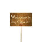 Funny Garden Stake 20 to 33 Inches Tall (The Orchard, Large 28" Tall)