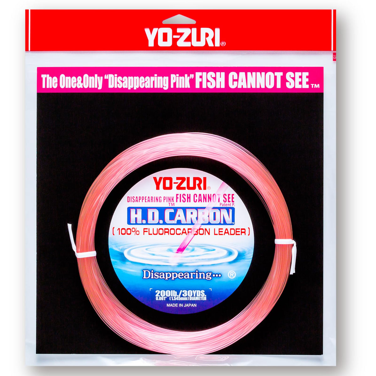 Yo-Zuri H.D. Fluorocarbon 30-Yard Leader Line
