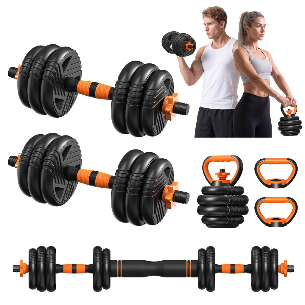 Free Weight Set Adjustable Dumbbell Set with Connector for Home Gym