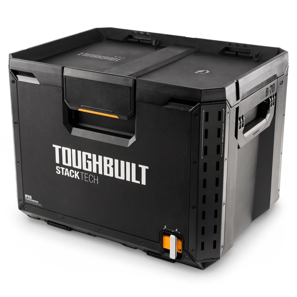 ToughBuilt StackTech 1 Drawer Tool Box, Stackable Organizer, 50 lb Capacity