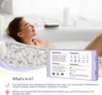 TranquilBliss Bath Bombs Set for Women, 50 PCS 10 Scents Natural Bathbombs