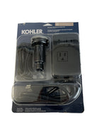 Kohler K35723-BL Garbage Disposal Air Switch Kit Matte Black