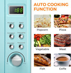 0.7Cu.ft Mini Microwave Countertop w/ 5 Micro Power, 700W
