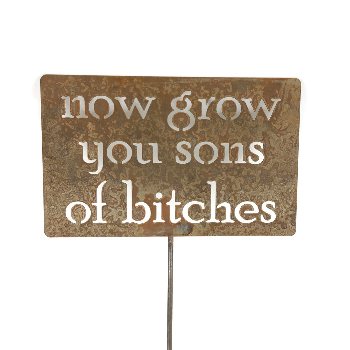Funny Garden Stake 20 to 33 Inches Tall (I Dig You, XL 33" Tall)