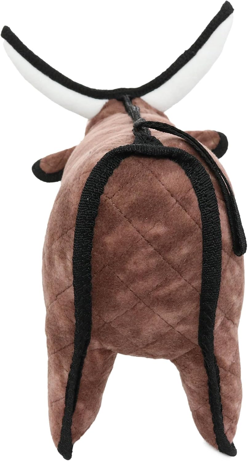 TUFFY® 2 Pack Medium Bull Ultra Durable Plush Dog Toys