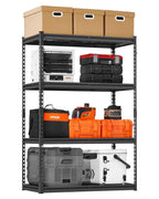 VEVOR Storage Shelving Unit 5-Tier Adjustable 2000 lbs Capacity 60"x24"x78"