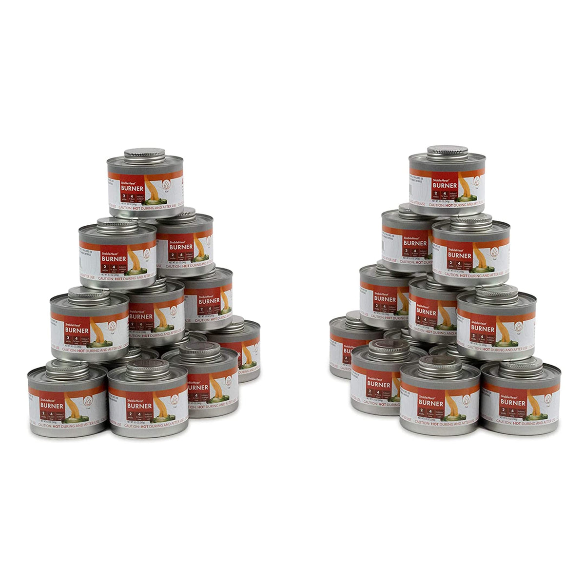 New & Improved! Emergency Cooking Fuel Premium Storage Set, 20+ Year Shelf Life | Available in 4 Cans, 12 Cans, or 24 Can Packs
