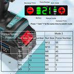 Cordless Rivet Nut Gun, Electric Rivet Nut Tool for Nuts M4-M5-M6-M8-M10