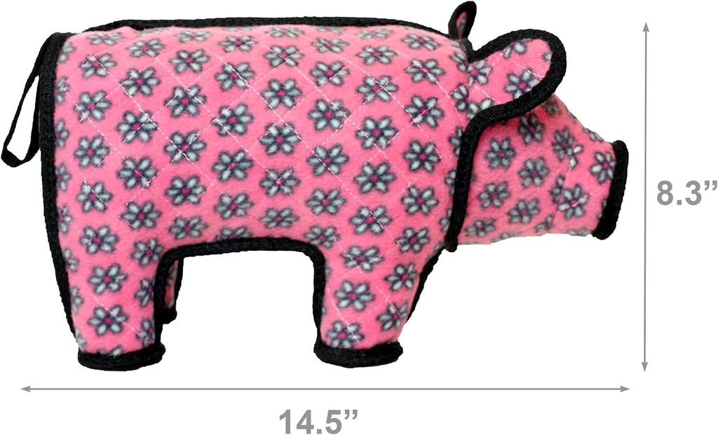 TUFFY® 2 Pack Pig Ultra Durable Plush Dog Toys