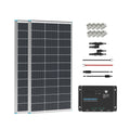 Renogy 200W 12V Monocrystalline Solar Panel Kit + 30A PWM Charge Controller