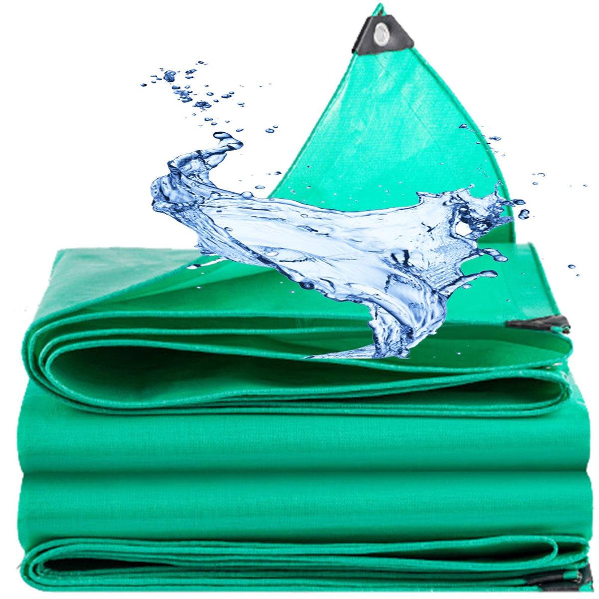 Tarp Heavy Duty Waterproof 10x20ft, Durable Uv Resistnat Windproof Protective Tarp Cover, Outdoor Tarp for Shed Canopy Frame Carport Rain Shelter, 180 G/M²