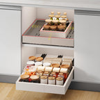 Fokyfok Pull Out Cabinet Organizer,23"-31"W,17"-24"D,Expandable,Adhesive