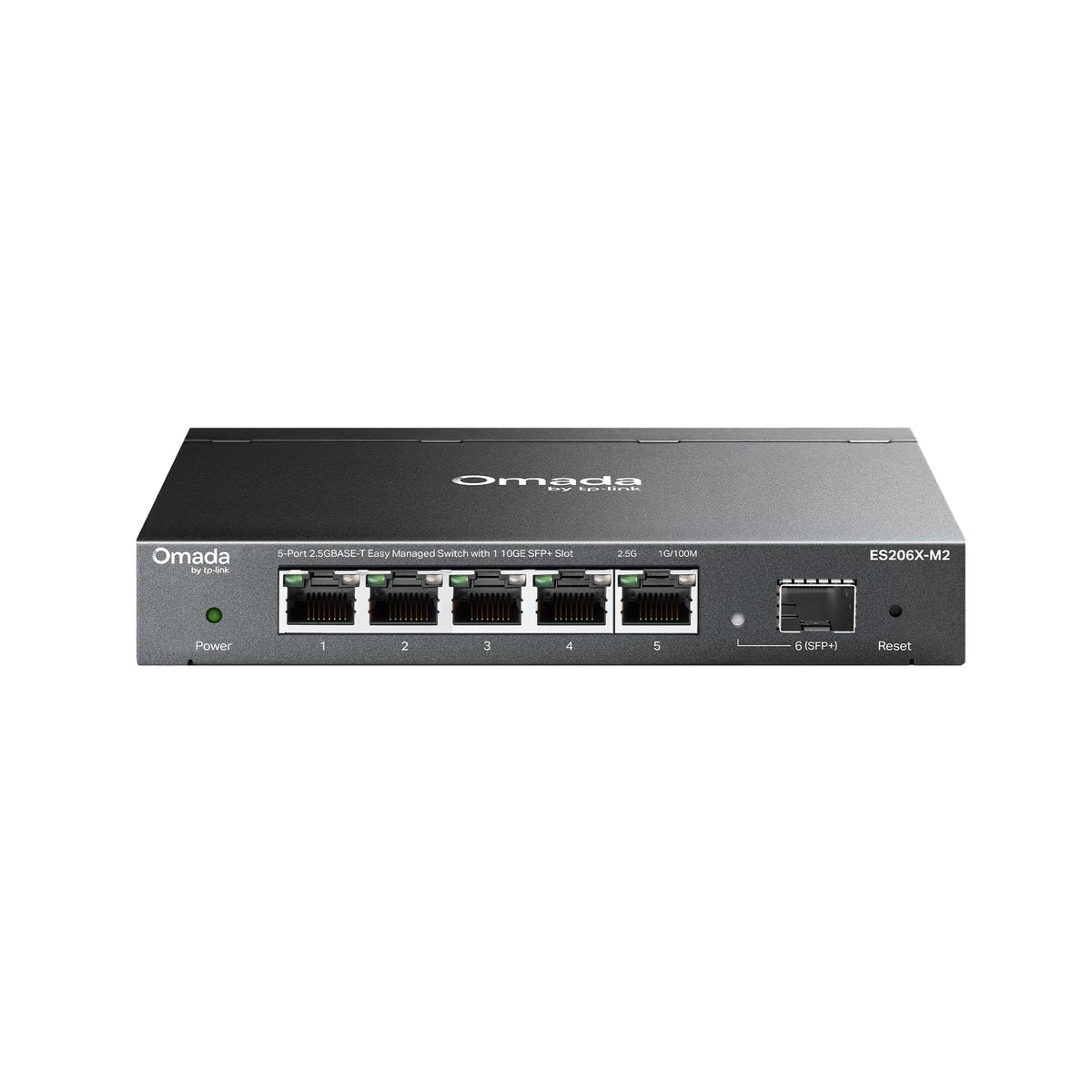 Omada ES206XPP-M2, 5 Port 2.5G Easy Managed PoE Switch