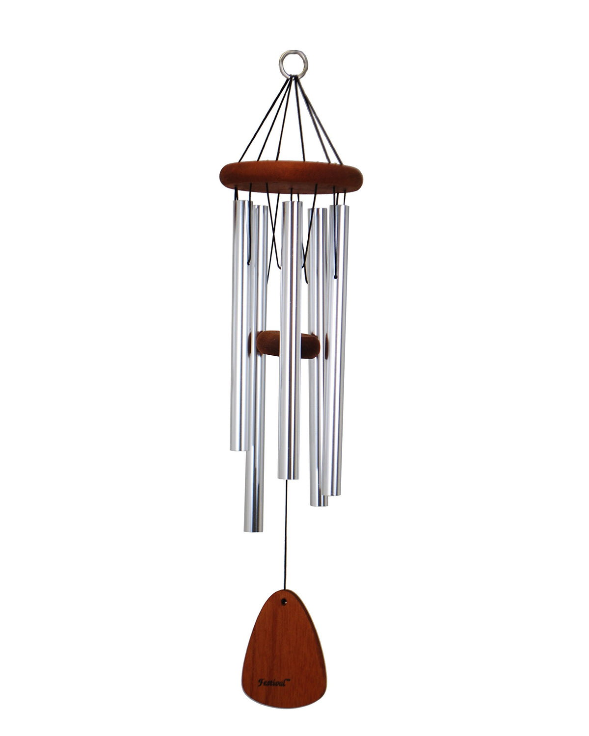 Festival 28-inch Redwood Wind Chime w/Customization in Bronze by Wind River for Patio, Backyard, Garden, and Outdoor décor. Made in the USA