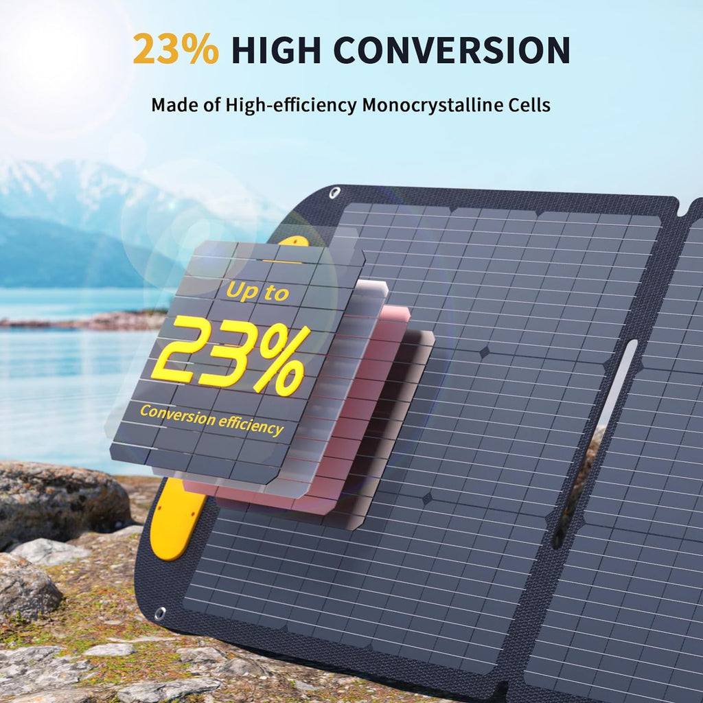 VTOMAN VS200 200W 19V Portable Solar Panel for Power Station