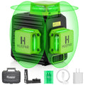 HUEPAR Laser Level 360 Self Leveling with 50" Tripod, 3x360° Laser Leveler