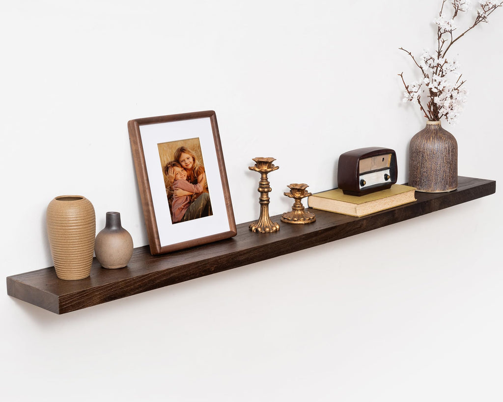 Marsmiles 55in Long Floating Shelves for Wall Mounted, 1Pack|Natural
