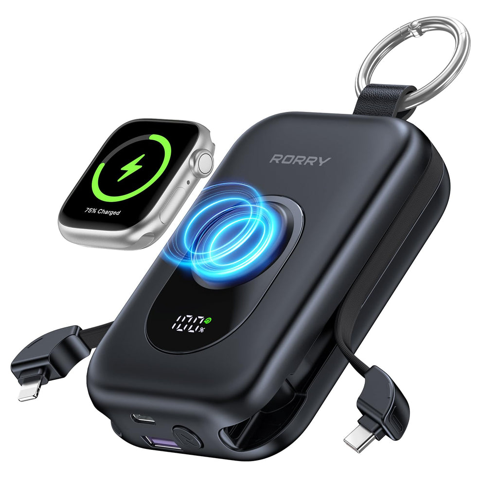 RORRY CharmGo Portable Charger, 20000mAh PD 30W Portable Charger Power Bank