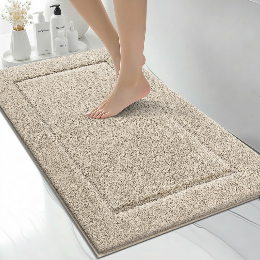 Extra Soft Bathroom Rug 30" x 60", Bath Mat, Shower Runner Rug