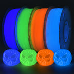 RAMBERY Silk Rainbow PLA 3D Printer Filament Bundle, 10 Colors Total 10kg, 1.75mm Multicolor Gradient 3D Printing Filament for Most FDM 3D Printers, 1KG Spool (2.2lbs) x 10 PCS