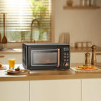 0.7Cu.ft Mini Microwave Countertop w/ 5 Micro Power, 700W