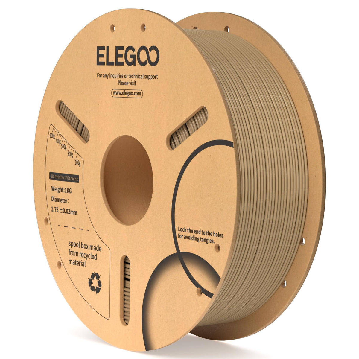 ELEGOO PLA 3D Printer Filament 1.75mm Bundle Multicolors 10KG