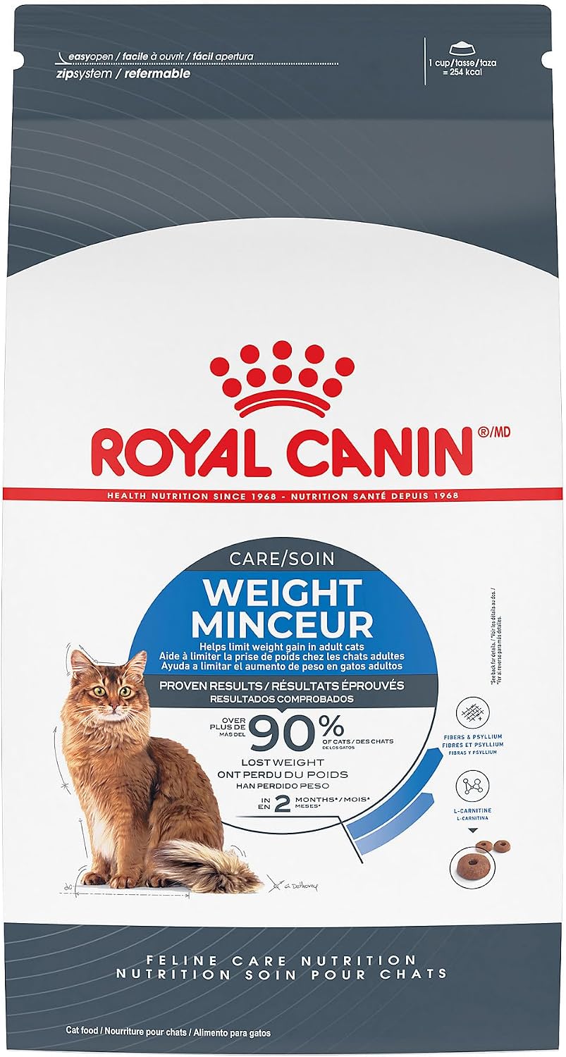 Royal Canin Feline Care Nutrition Weight Care Adult Dry Cat Food, 14 lb Bag