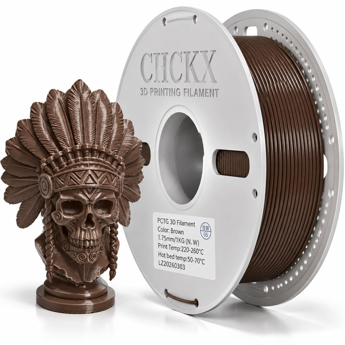 16Rolls PETG Filament Bundle Filament Bulk 1KG 1.75 mm Multicolor